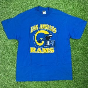 Vintage Trench Los Angeles Rams single stitched tee
